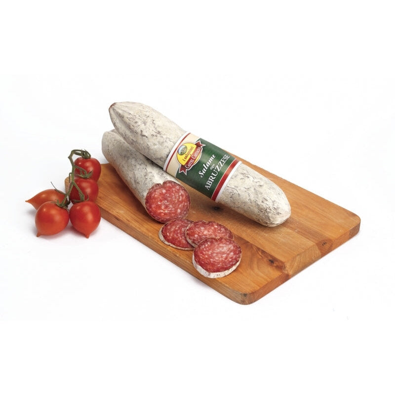 Confezione orientativa di Salame abruzzese del I salumieri di Castel Castagna, Italia