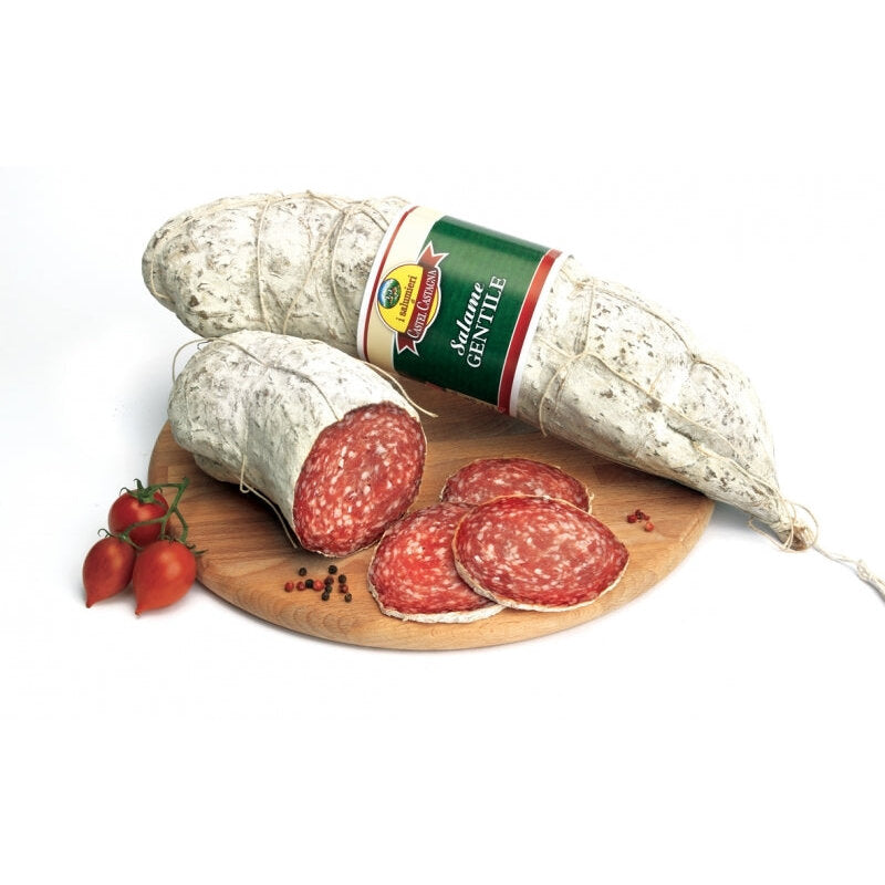 Confezione orientativa di Salame gentile del I salumieri di Castel Castagna, Italia