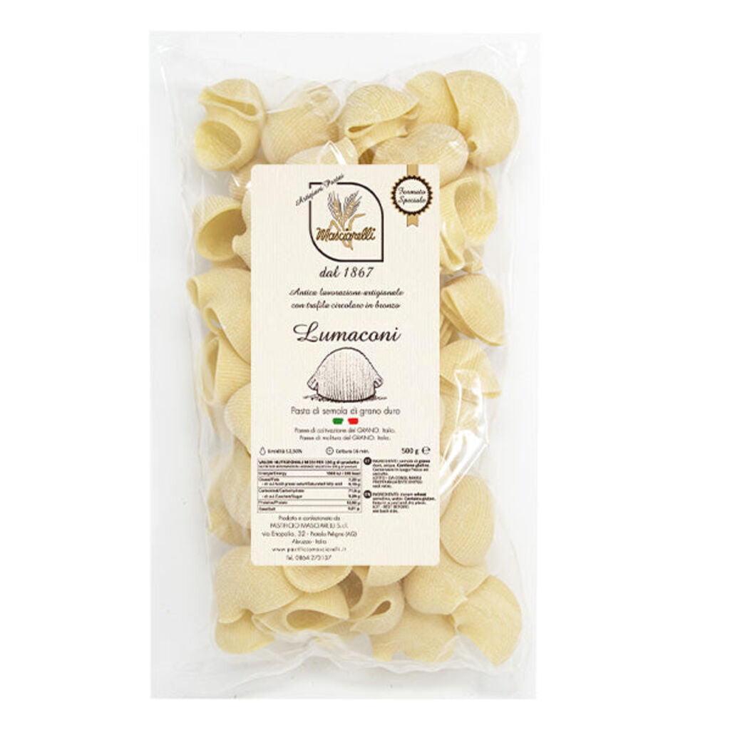 Confezione orientativa di Lumaconi di Pastificio Masciarelli