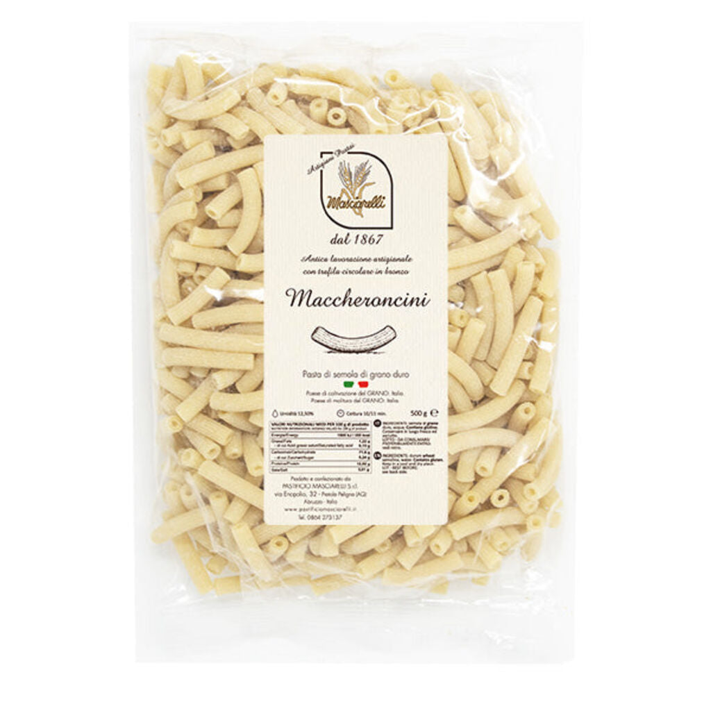 Confezione orientativa di Maccheroncini di Pastificio Masciarelli