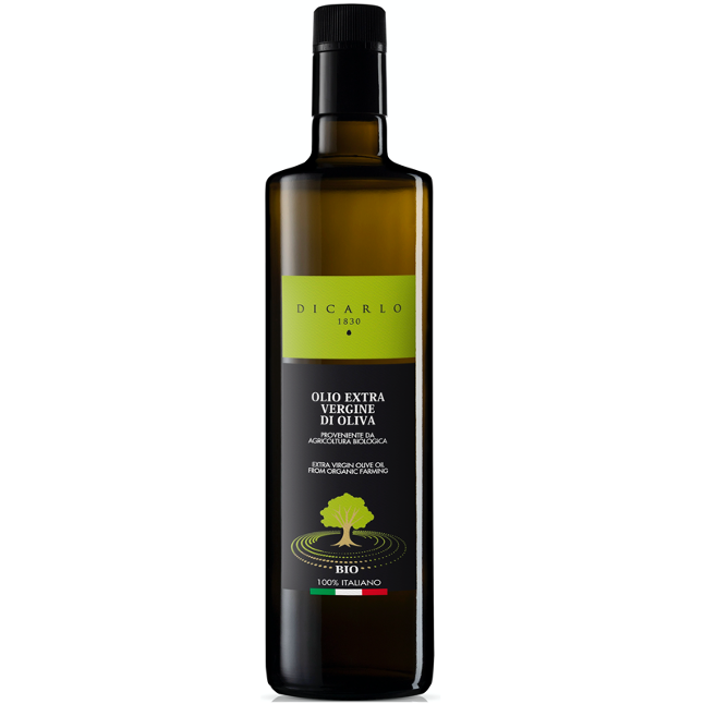 Confezione orientativa d'Olio extravergine d'oliva BIO de Fam. Di Carlo, Italia