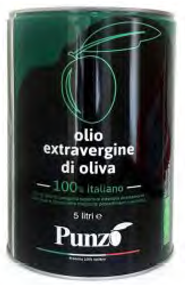 Confezione orientativa d'Olio extravergine d'oliva de F.lli Punzo, Italia