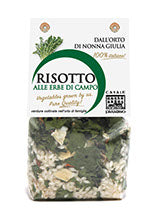 Confezione orientativa di Risotto alle erbe di campo de Casale Paradiso, Italia