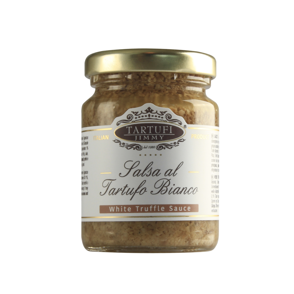 Confezione orientativa di Salsa al tartufo bianco de Tartufi Jimmy, Italia