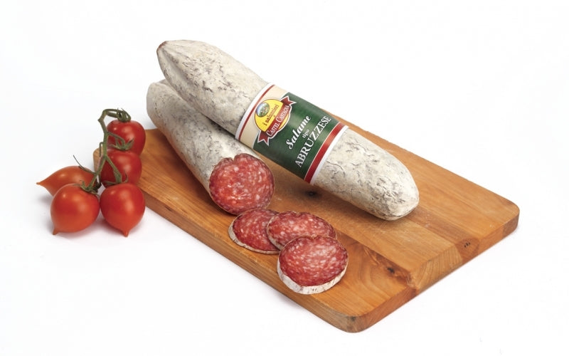 Confezione orientativa di Salame abruzzese del I salumieri di Castel Castagna, Italia