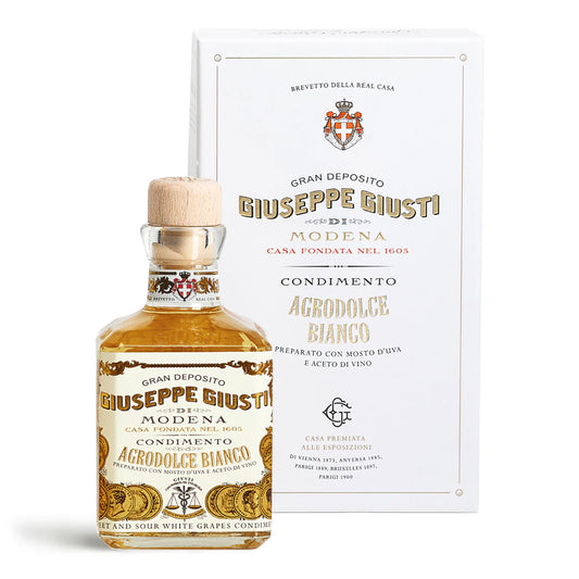 Confezione orientativa di Agrodolce bianco, Cubica de Giusti, Italia