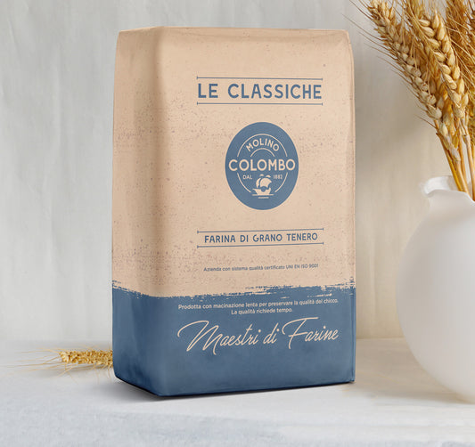 Confezione orientativa di Farina tipo "00" Oro del Molino Colombo, Italia