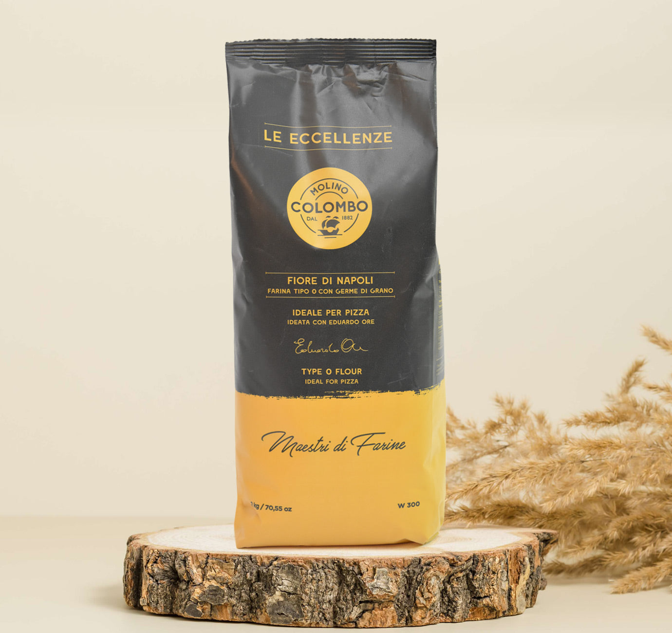 Confezione orientativa di Farina tipo "0" Fiore di Napoli del Molino Colombo, Italia