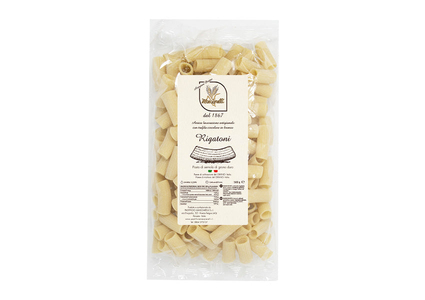 Confezione orientativa di Rigatoni di Pastificio Masciarelli