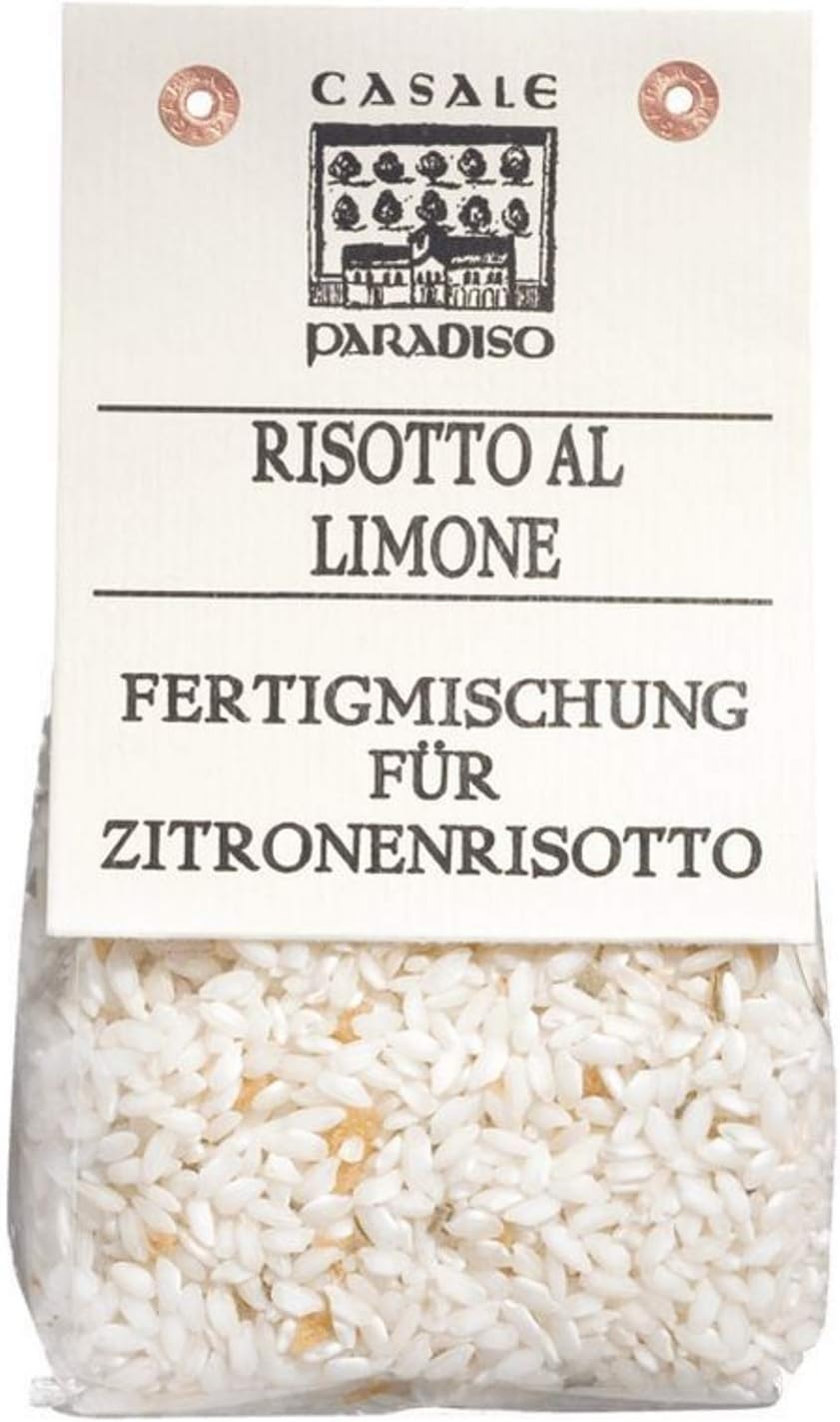 Confezione orientativa di Risotto al limone de Casale Paradiso, Italia