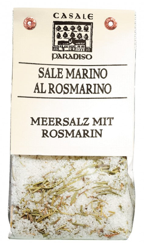 Confezione orientativa di Cristalli di sale rosmarino de Casale Paradiso, Italia